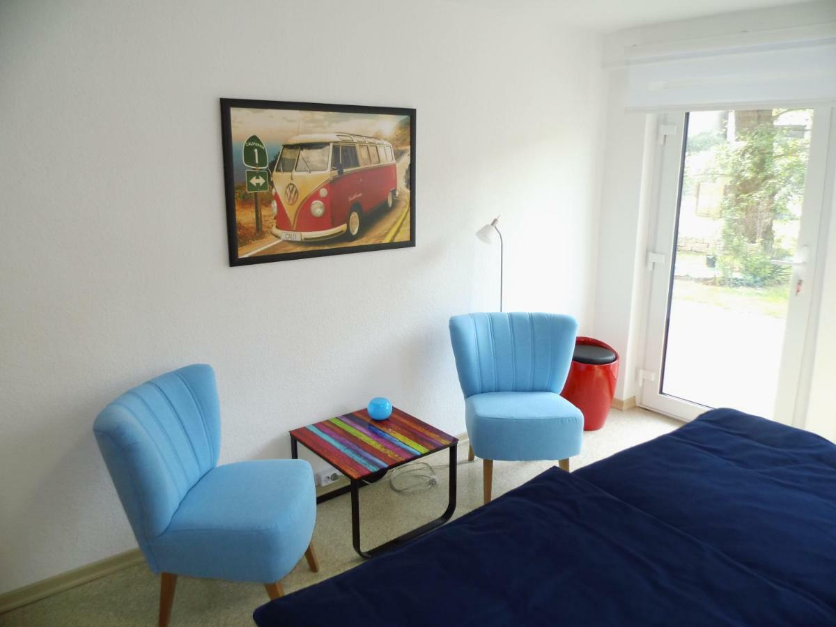 Wolfsburg-Unkeroda Ferienwohnung Am Rennsteig Bei Eisenach - Ilona Schmidt מראה חיצוני תמונה